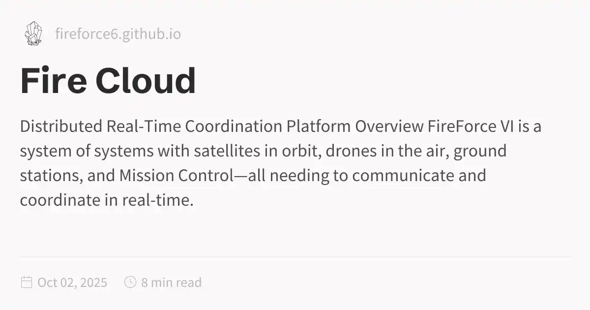 Justice Firecloud Model Fire Cloud